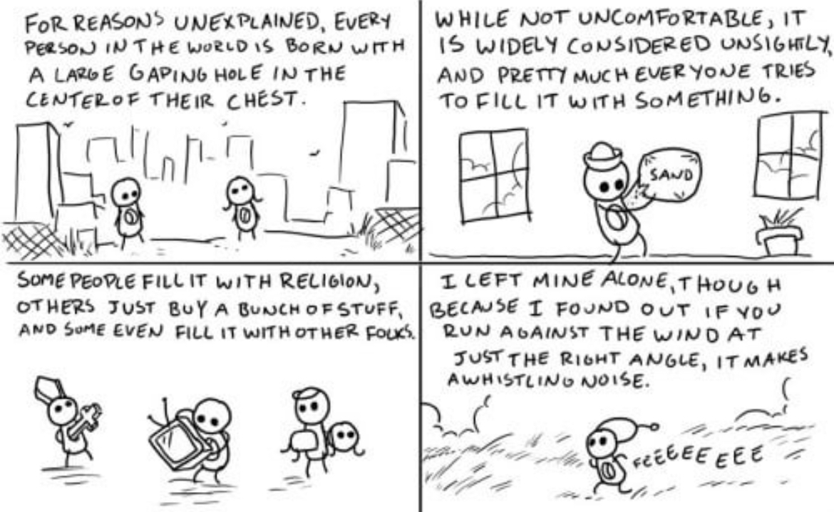 Meaning and purpose meme